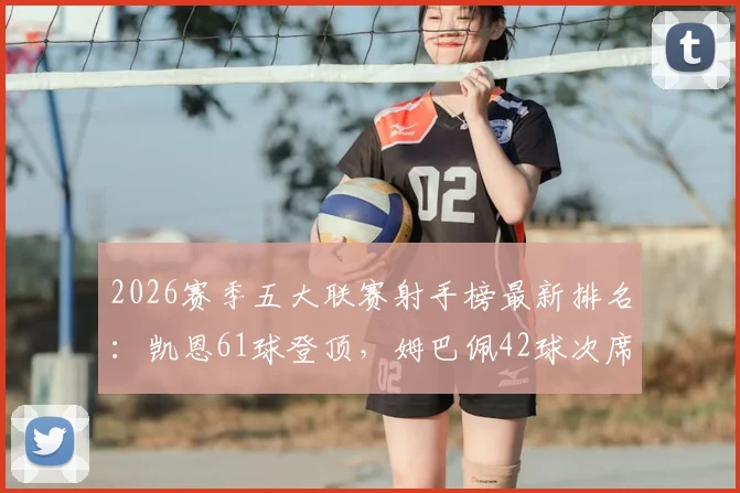 2026赛季五大联赛射手榜最新排名：凯恩61球登顶，姆巴佩42球次席，附完整进球数据详情与射手榜名单解析